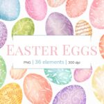 Easter Eggs Clipart
