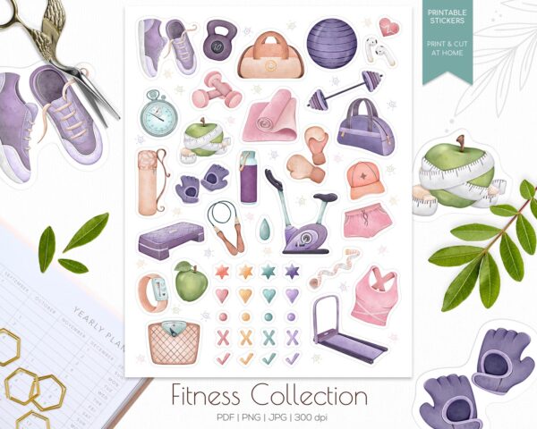 Fitness Stickers