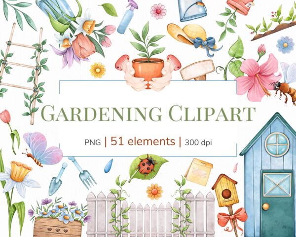 Gardening Clipart