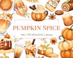Pumpkin Spice Clipart