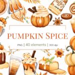 Pumpkin Spice Clipart