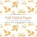 Autumn Digital Paper