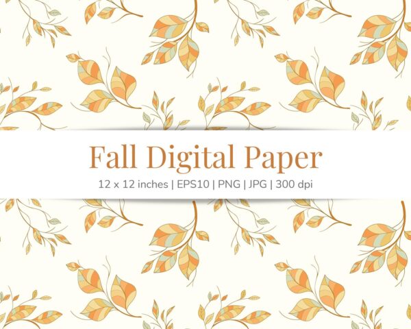 Autumn Digital Paper