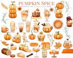 Pumpkin Spice Clipart - Image 2