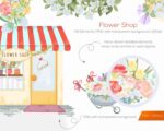 Flower Shop Clipart - Image 3