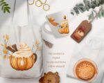 Pumpkin Spice Clipart - Image 7