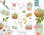 Knitting Stickers