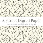 Abstract Lines Digital Paper