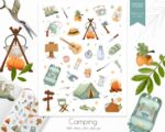 Camping Stickers