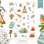 Camping Stickers