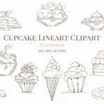 Cupcakes Collection SVG