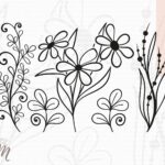 Flowers Sublimation Design