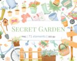 Secret Garden Clipart