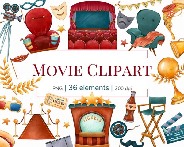 Movie Clipart