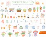 Secret Garden Clipart - Image 2