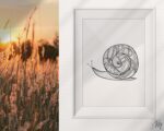 Snail Sublimation Design - Image 5