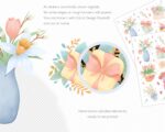 Spring Flowers Stickers - Image 4