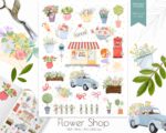 Flower Shop Stickers