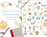 Summer Travel Stickers