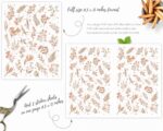 Boho Flowers Stickers - Image 2
